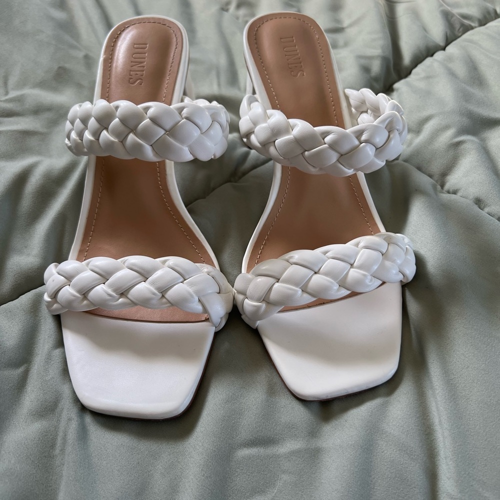 Lulu's White Braided Women's Sandals